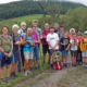 Gruppenbild der Wallfahrer/innen auf dem Pilgerweg